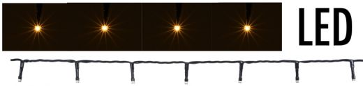 LED-verlichting USB - 240 LED's - warm wit