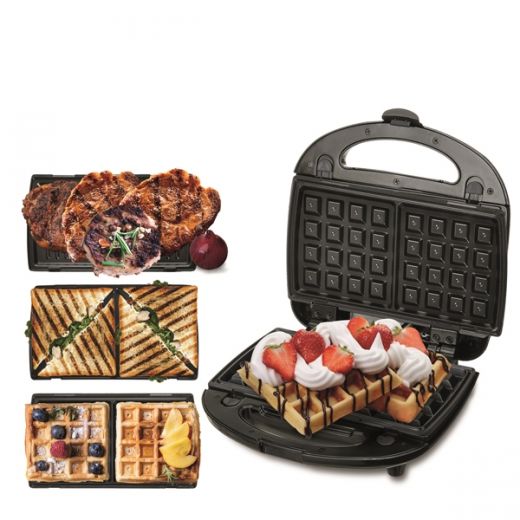 Camry CR3024 - Grill, sandwich en wafelmaker - 3in1