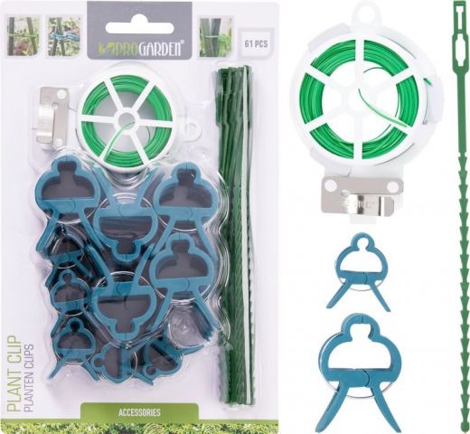Plantenclips met Binddraad - 61-delige set