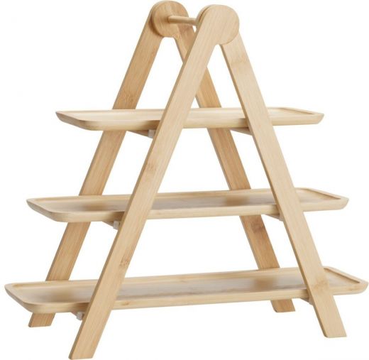Etagere Bamboe - 3 Laags