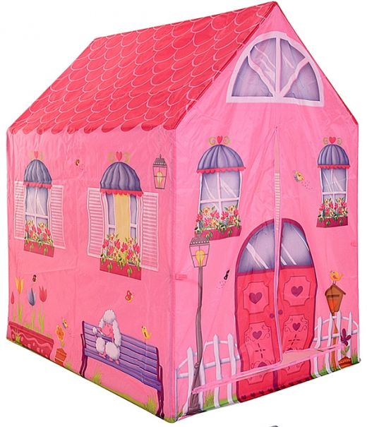 Kinderspeeltent - prinsessenhuis