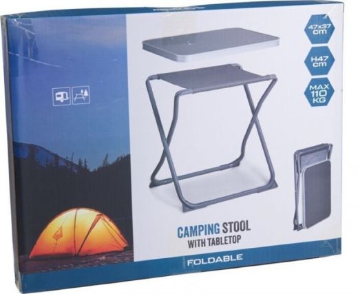 Vouwkruk met Tafelblad - Viskruk - Campingstoel 