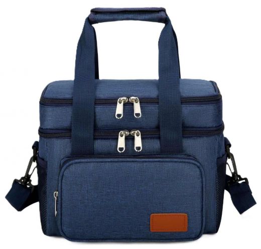 Ceruzo Geïsoleerde Koeltas - Lunchtas 14 Liter - Blauw