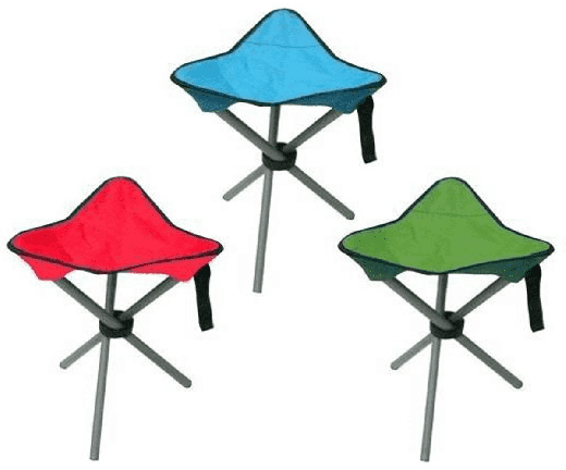 Camping Kruk 50 cm Mix 