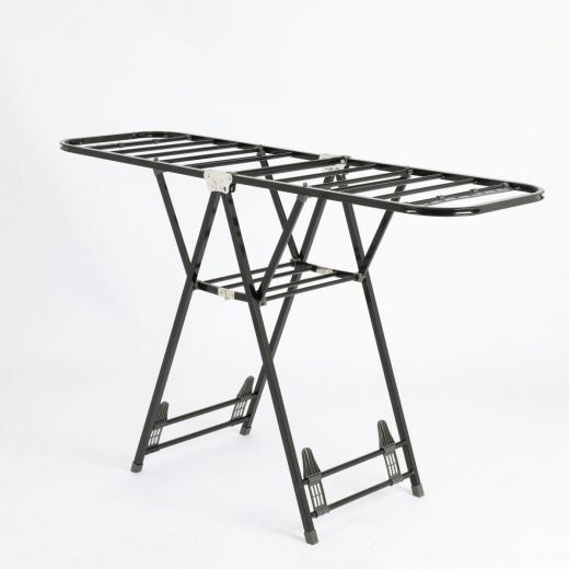 Ceruzo Wasrek - Metaal - Inklapbaar - Zwart