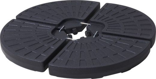 Parasoltegels - 48x48 cm - Vulbaar - 4 stuks - voor Kruisvoet