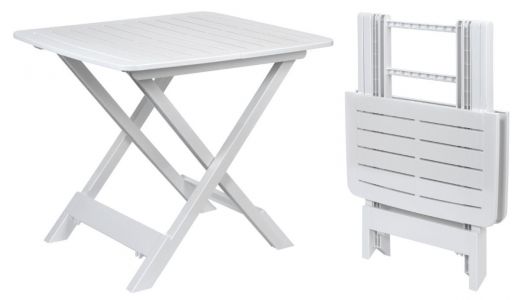 Campingtafel Adige - Wit