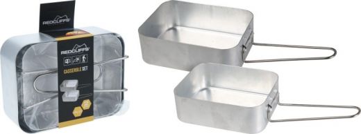 Kampeer Pannensetje - aluminium