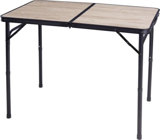 Campingtafel - 90x60 cm - Hoogte verstelbaar