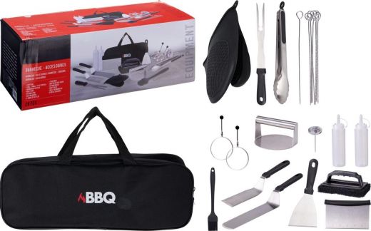 BBQ Accessoires set van 24 stuks