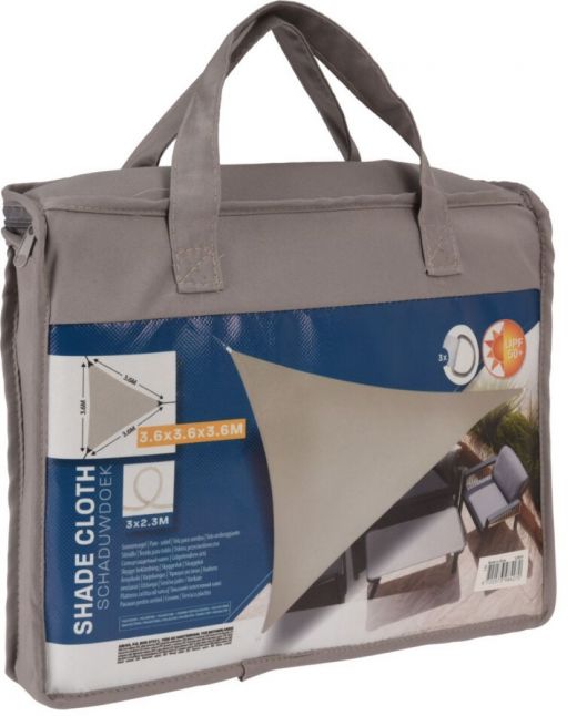 Schaduwdoek 360x360x360 Taupe