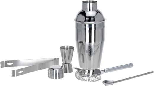 RVS Cocktailshakerset 5 dlg