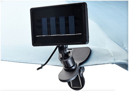 Solar parasol-verlichting - 72 LED's