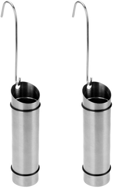 Design RVS radiator waterverdamper - set van 2 stuks
