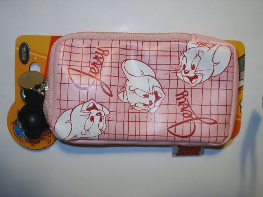 tom en jerry telefoon / ipod / mp3 / 4 speler hoesje leatherlook