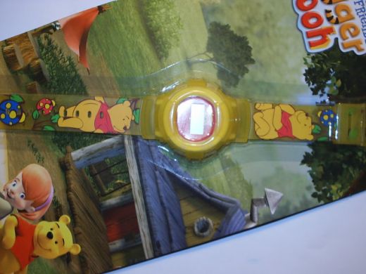 disney horloge tigger en pooh geel