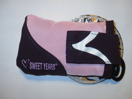 sweet years telefoon,ipod of mp3 speler hoesje, rose / paars