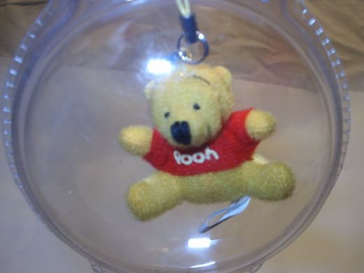 disney sleutel / telefoon hanger , winnie de pooh