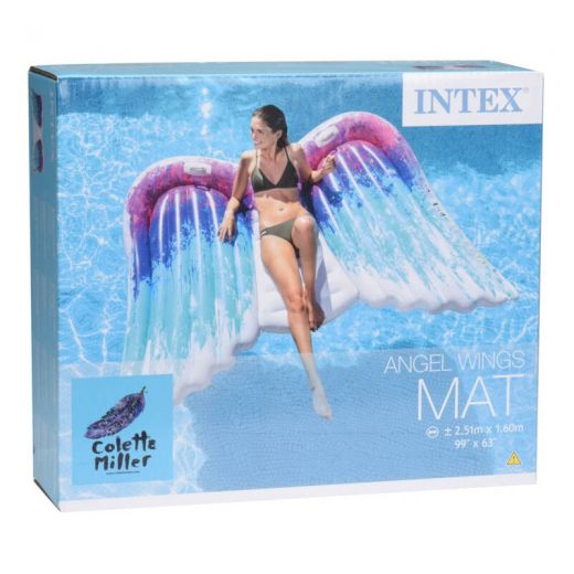 Intex Luchtbed - Angel Wings - 251x160cm
