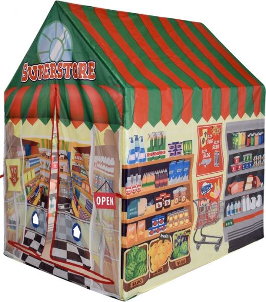 Kinderspeeltent - supermarkt