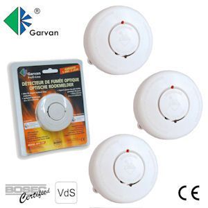 Garvan optische rookmelder 5 stuks