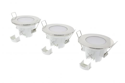 Led plafondverlichting 3 stuks ook voor badkamer