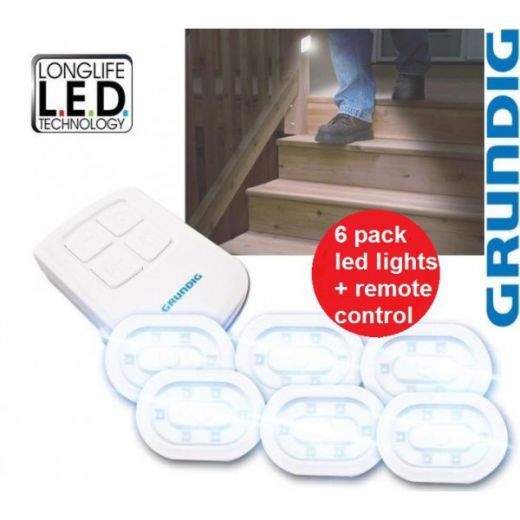 Grundig LED lampenset (6 stuks) met AB