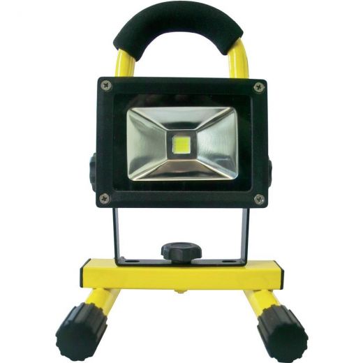 Led straler / schijnwerper 10 of 20 watt oplaadbaar vochtbestendig