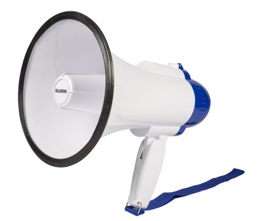 Megafoon Ingebouwde Microfoon en opnamefunctie