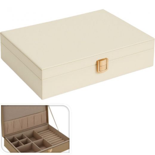 Sieradendoos 28x19x7 - Wit