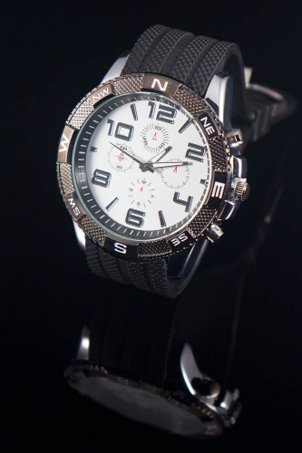 Heren sport horloge. wit Heren sport horloge. wit