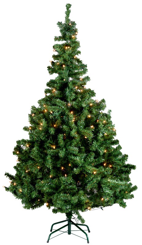 Kant en klare kerstboom 150cm met verlichting
