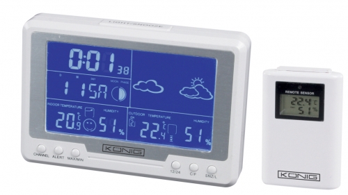 Professioneel draadloos weerstation met buiten unit Professioneel draadloos weerstation met buiten unit