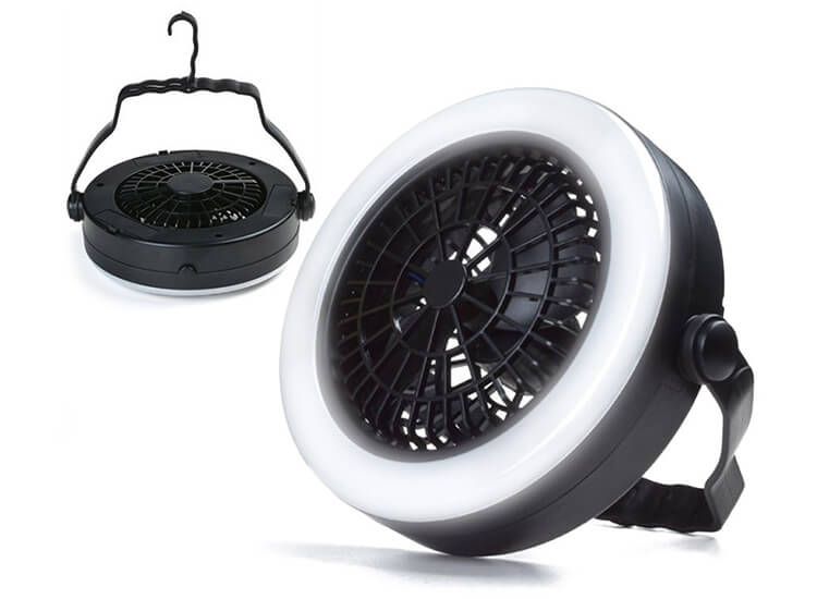 Lamp + ventilator 2 in 1 LED